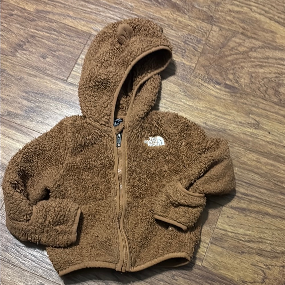 The North Face Brown Kids Fleece Hoodie